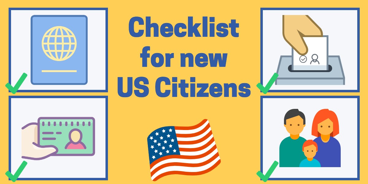 5 Things to Do After Becoming a US Citizen